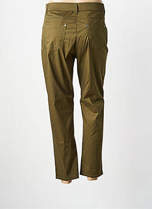 Pantalon slim elasticitate mărime normală verde MERI & ESCA femeie