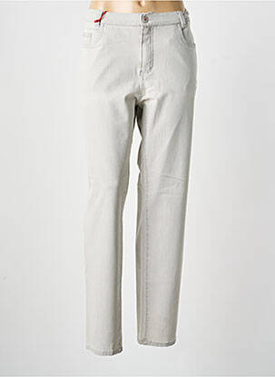 Pantalon slim albastru ANNA MONTANA femeie