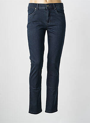 Pantalon slim albastru ANNA MONTANA femeie