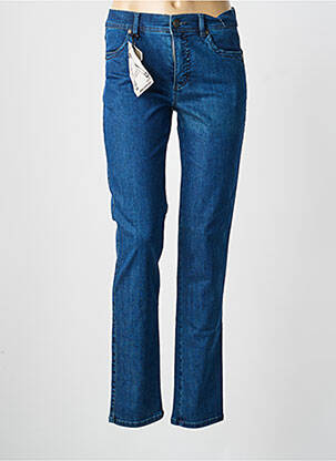 Blugi cu croială slim albastru ANNA MONTANA femeie