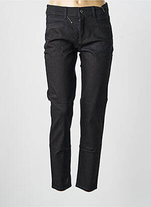 Pantalon slim elasticitate mărime normală negru ANNA MONTANA femeie
