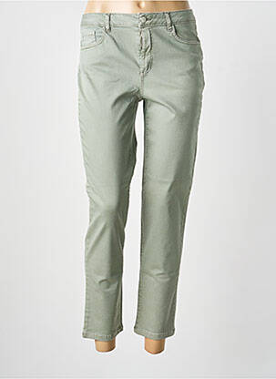 Pantalon 7/8 elasticitate mărime normală verde ANANKE femeie