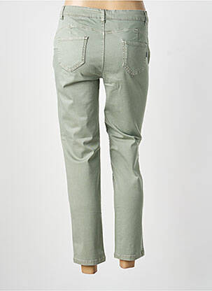 Pantalon 7/8 elasticitate mărime normală verde ANANKE femeie