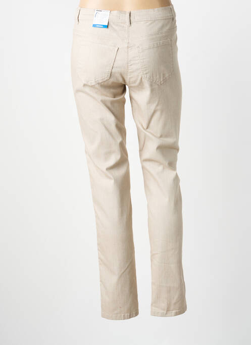 Pantalon slim bej FRANK WALDER femeie