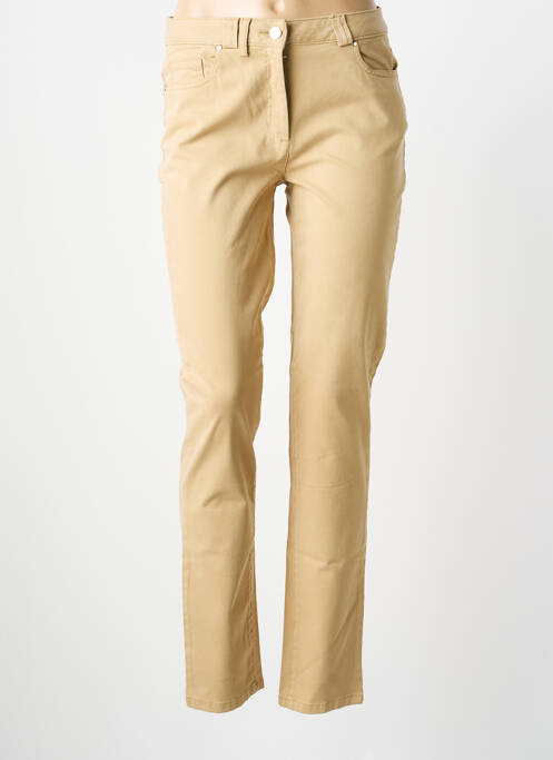 Pantalon slim bej ANANKE femeie