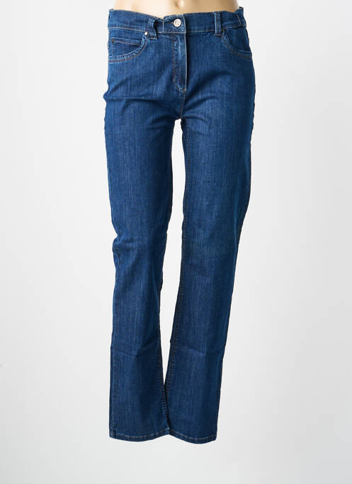 Blugi cu croială slim albastru ANNA MONTANA femeie