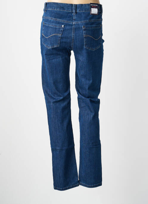 Blugi cu croială slim albastru ANNA MONTANA femeie