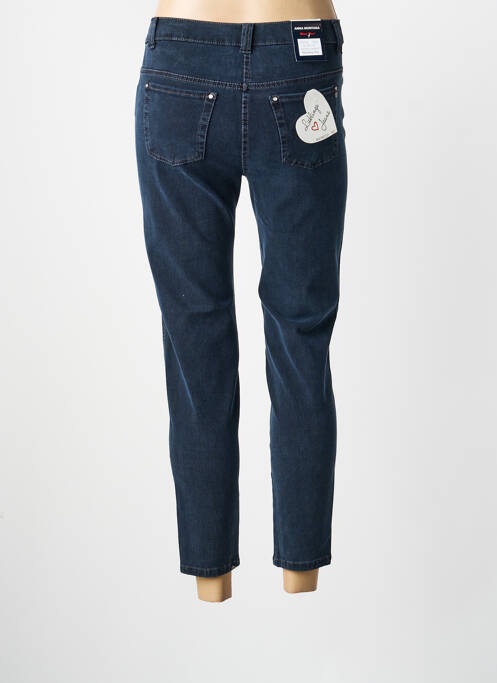 Pantalon 7/8 albastru ANNA MONTANA femeie