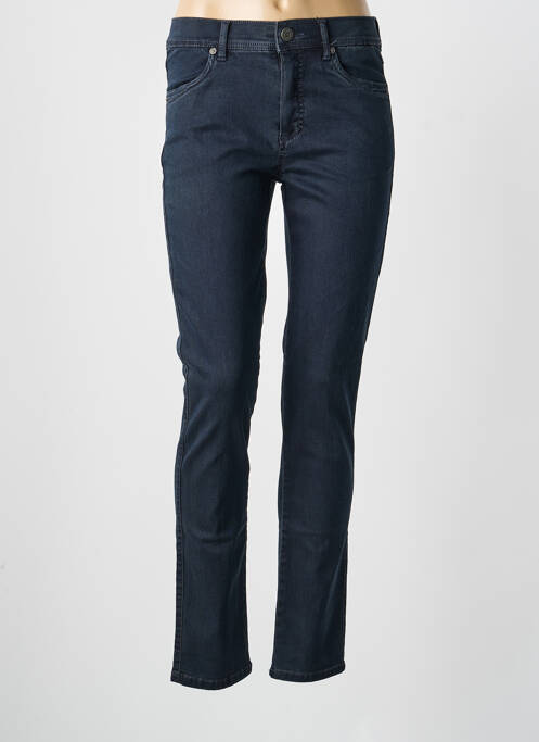 Pantalon slim albastru ANNA MONTANA femeie