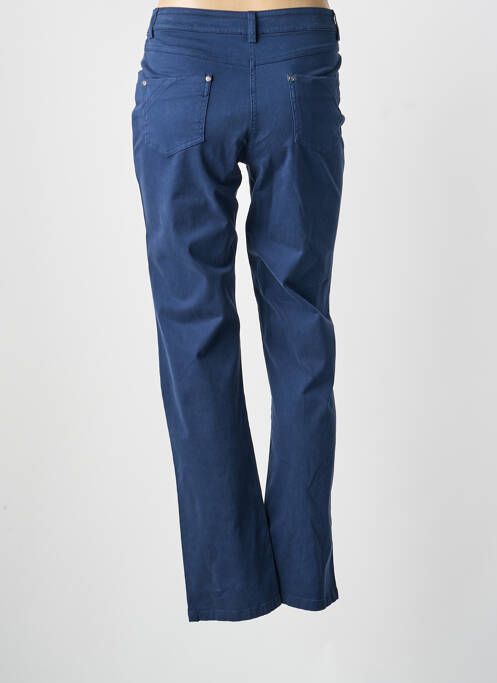 Pantalon slim albastru GUY DUBOUIS femeie