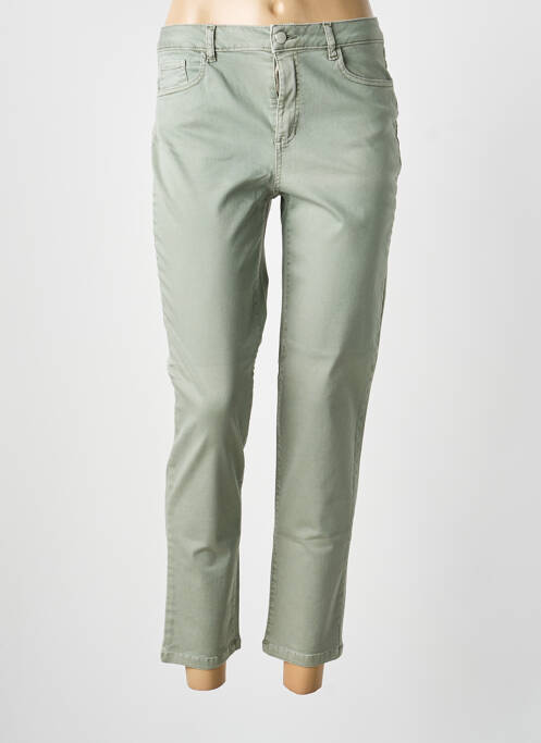 Pantalon 7/8 verde ANANKE femeie