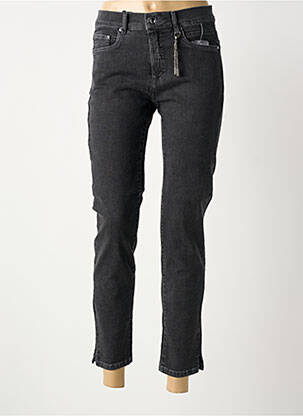 Pantalon 7/8 elasticitate mărime normală gri ANNA MONTANA femeie