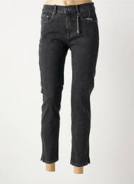 Pantalon 7/8 elasticitate mărime normală gri ANNA MONTANA femme