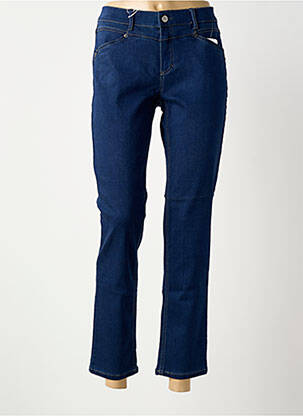 Blugi cu croială slim albastru ANNA MONTANA femeie