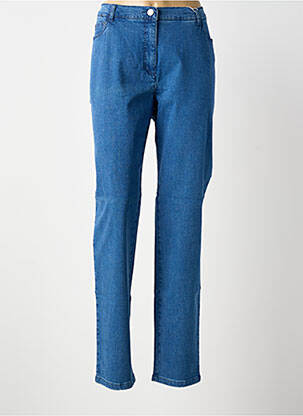 Blugi cu croială slim albastru TONI femeie