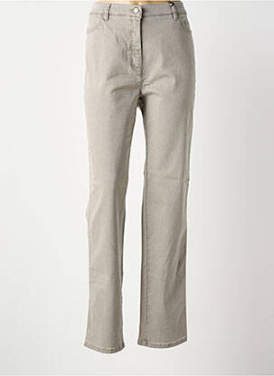 Blugi cu croială dreaptă gri TONI femeie