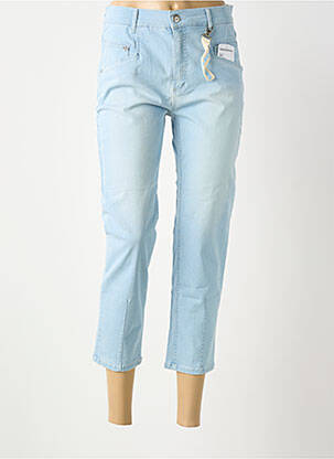 Pantalon trei sferturi albastru ANNA MONTANA femeie