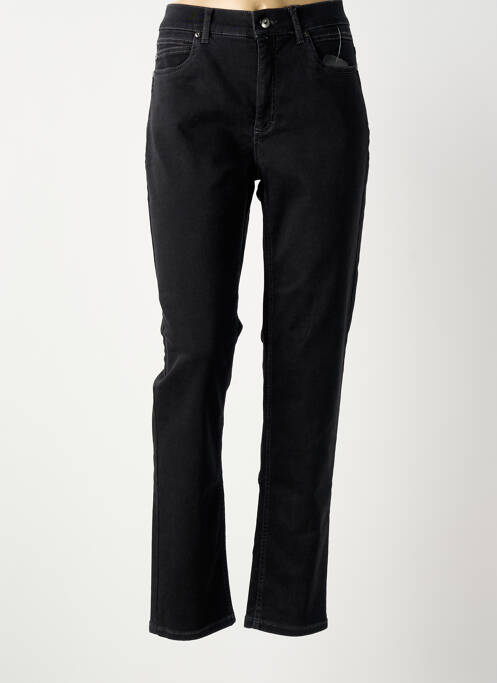 Blugi cu croială slim negru ANNA MONTANA femeie