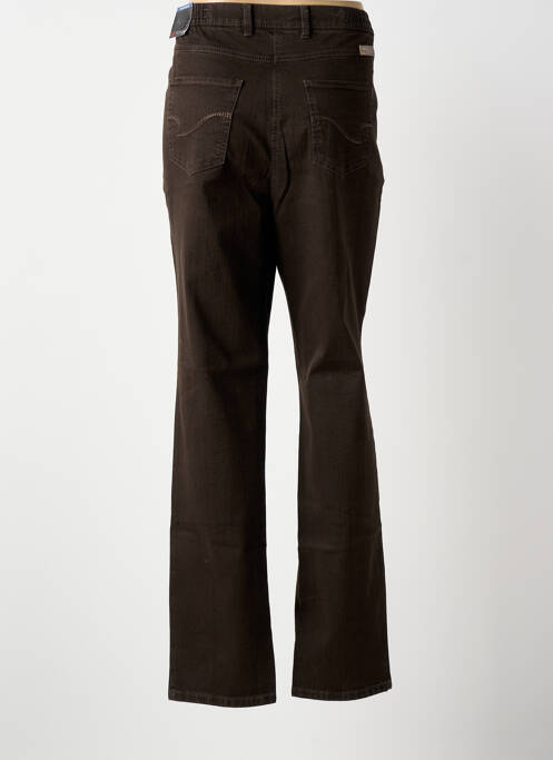 Blugi cu croială dreaptă maro TONI femeie