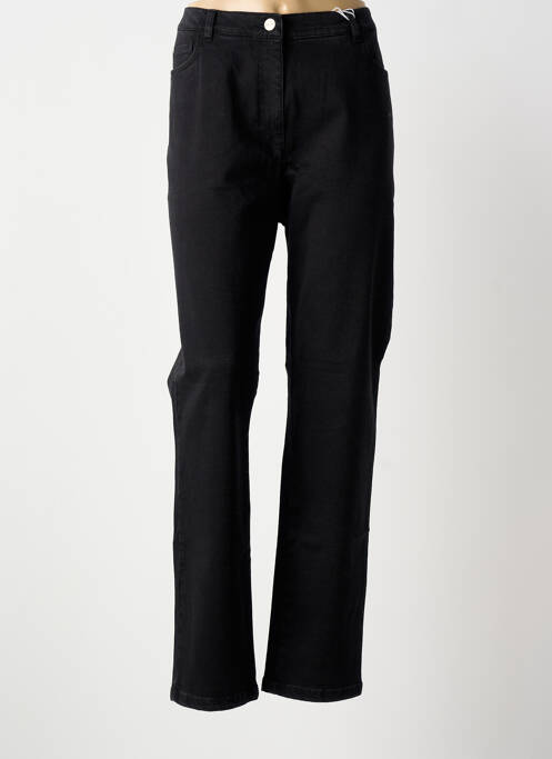 Blugi cu croială dreaptă negru TONI femeie