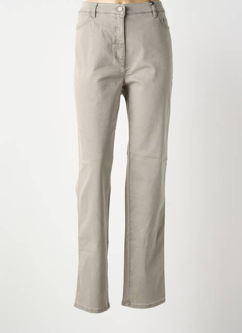 Blugi cu croială dreaptă gri TONI femeie