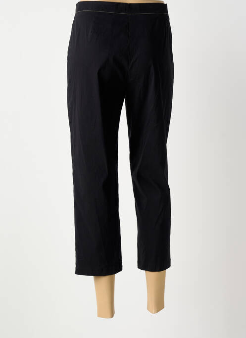 Pantalon trei sferturi negru TELMAIL femeie