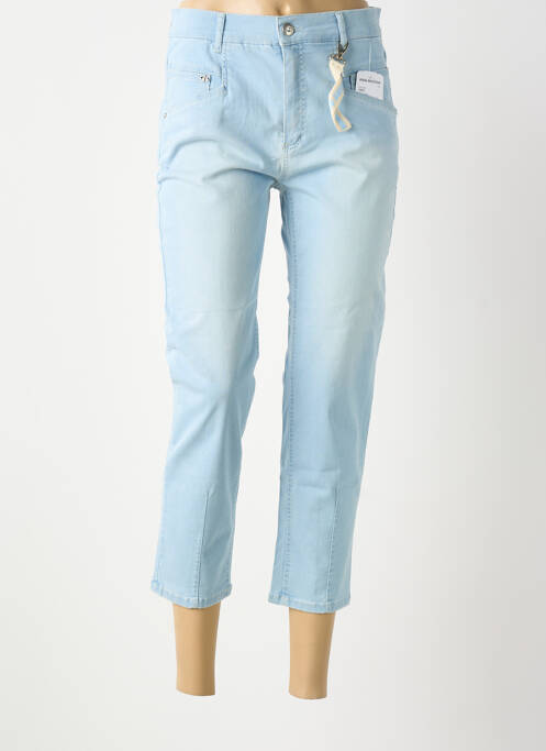 Pantalon trei sferturi albastru ANNA MONTANA femeie