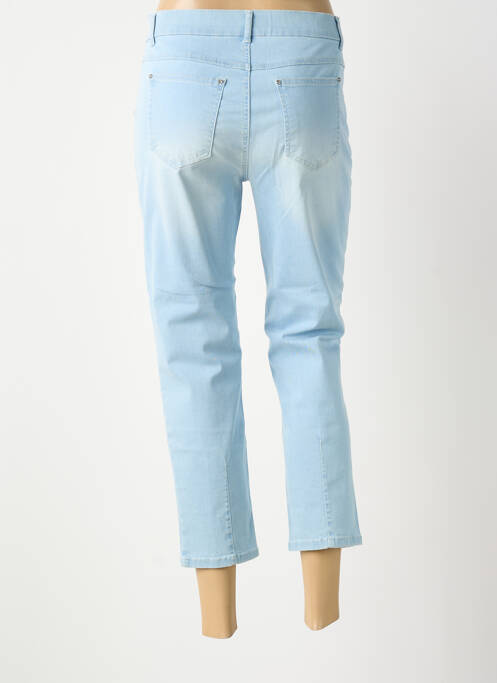 Pantalon trei sferturi albastru ANNA MONTANA femeie