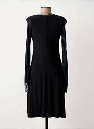 Rochie midi mâneci lungi mâneci lungi negru MERI & ESCA femeie