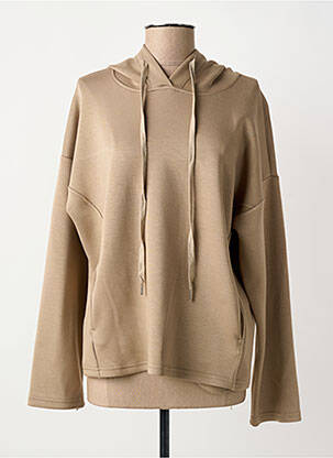 Hanorac cu glugă maro TINTA STYLE femeie
