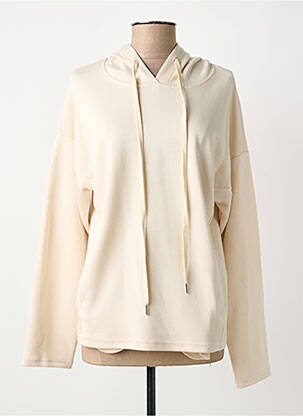 Hanorac cu glugă bej TINTA STYLE femeie