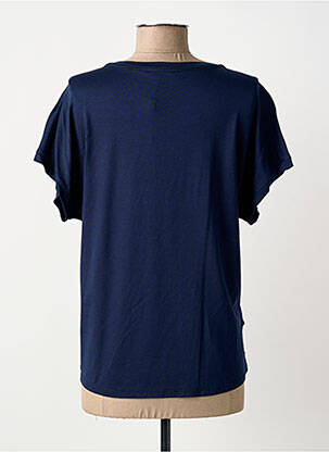 Tricou elasticitate mâneci scurte albastru THOMAS RABE femeie