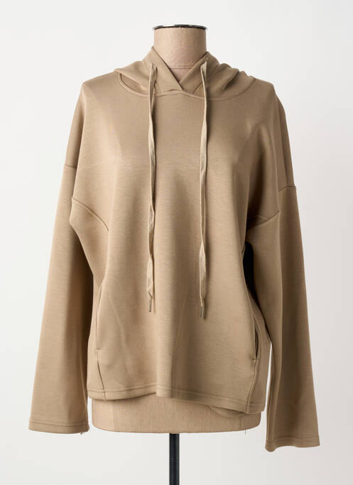 Hanorac cu glugă maro TINTA STYLE femeie