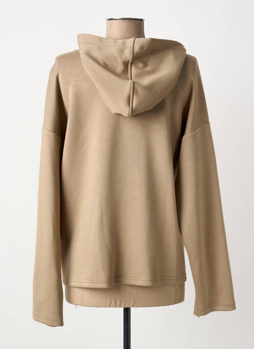 Hanorac cu glugă maro TINTA STYLE femeie