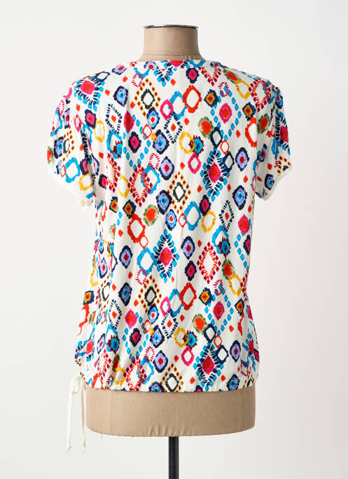 Top alb TINTA STYLE femeie