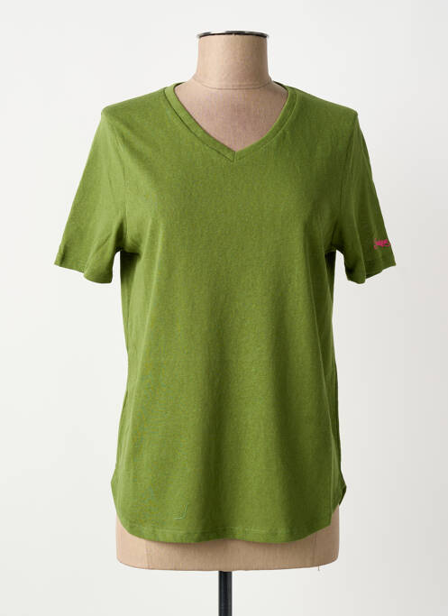 Tricou verde ICONIQUE femeie
