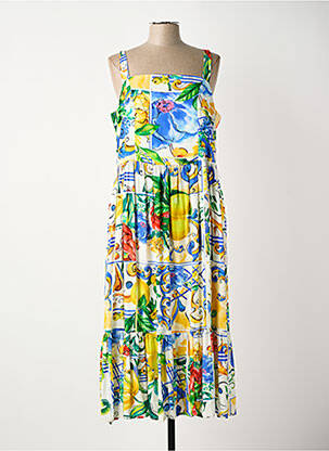 Rochie lungă albastru DOLCEZZA femeie