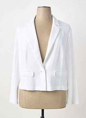 Jachete casual guler tip costum alb TUZZI femeie