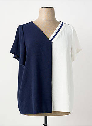 Top albastru AN II VITO femeie