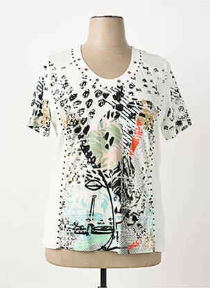 Tricou alb BAGORAZ femeie