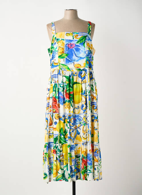 Rochie lungă albastru DOLCEZZA femeie