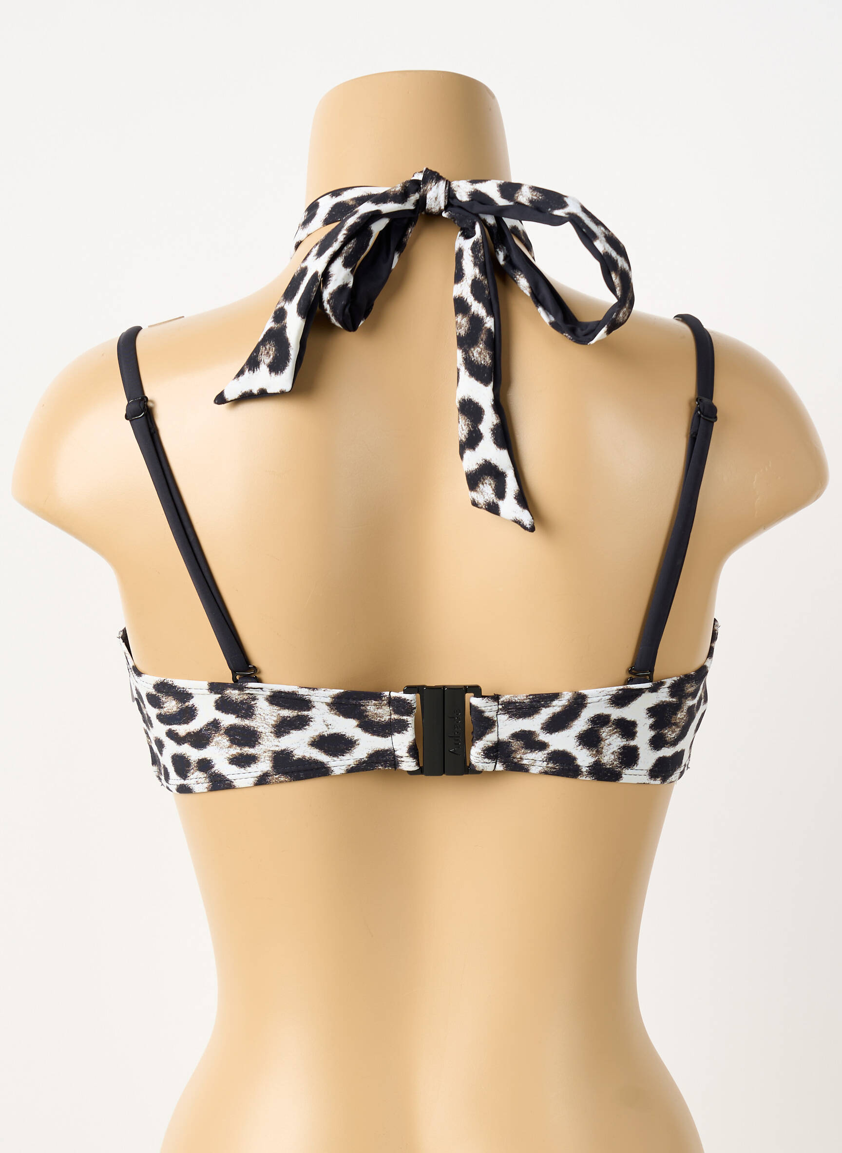 Sutien de costum de baie top sutien modelat top sutien modelat negru AUBADE femeie