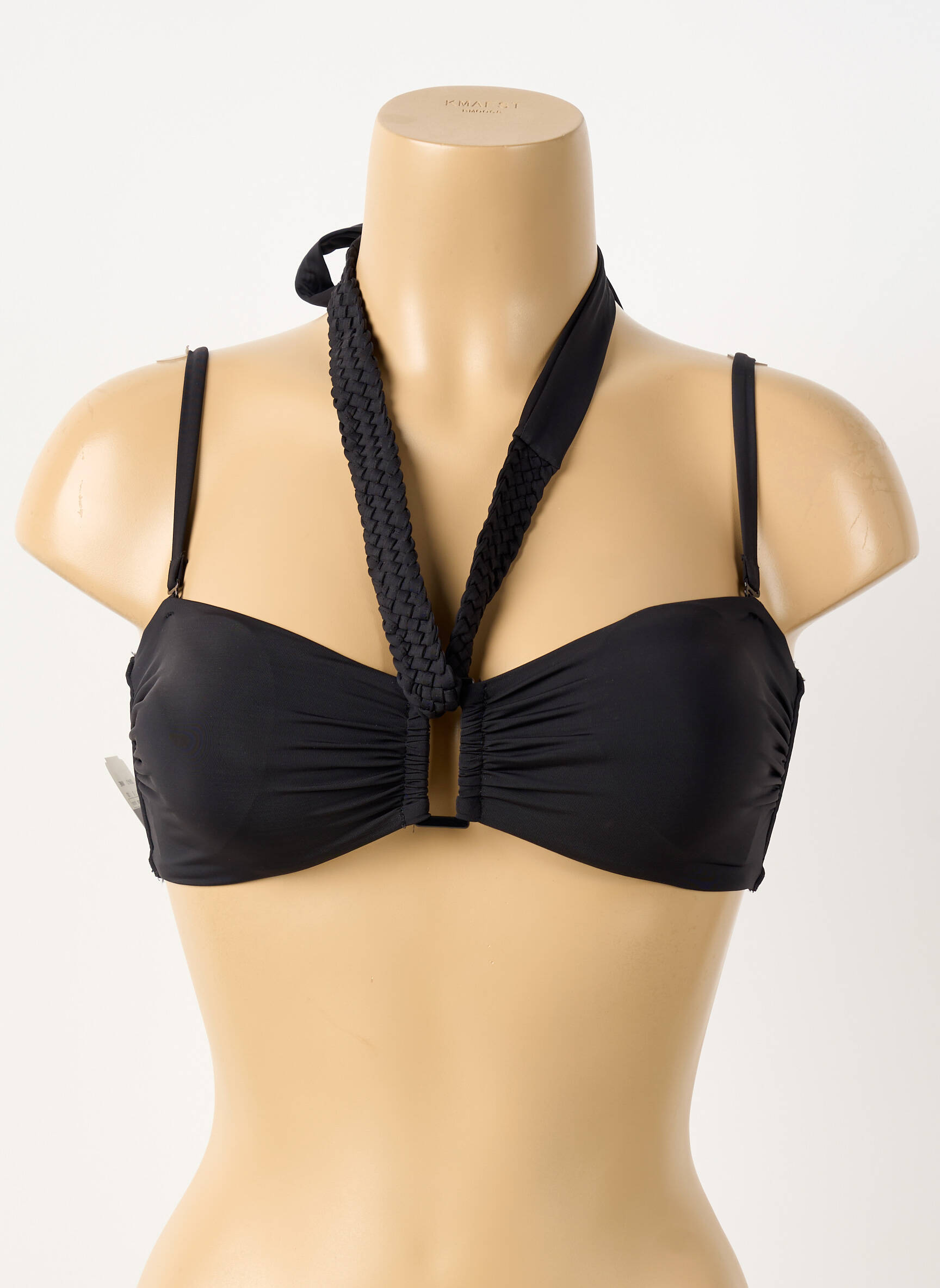 Sutien de costum de baie top sutien modelat top sutien modelat negru AUBADE femeie