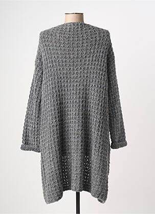 Vestă cu mâneci lungi elasticitate gri STUDIO BIRKIN femeie