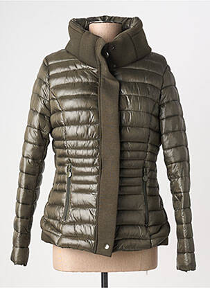 Geacă matlasată verde FF. DESIGN femeie