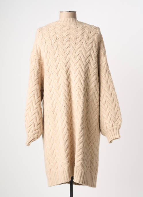 Vestă cu mâneci lungi bej SENES femeie