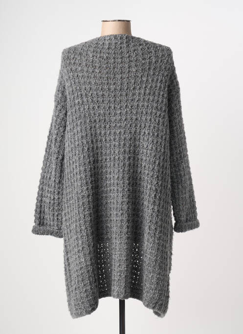 Vestă cu mâneci lungi gri STUDIO BIRKIN femeie