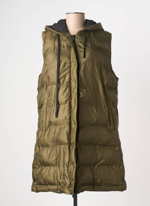 Geacă matlasată verde ZARA femeie