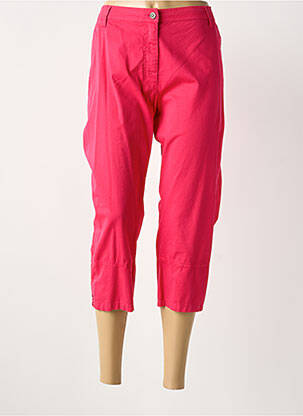 Pantalon trei sferturi roz GUY DUBOUIS femeie