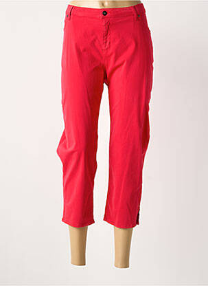 Pantalon trei sferturi roz GUY DUBOUIS femeie